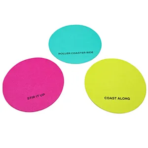 Custom Design Colorful Round Paper Coasters Printing